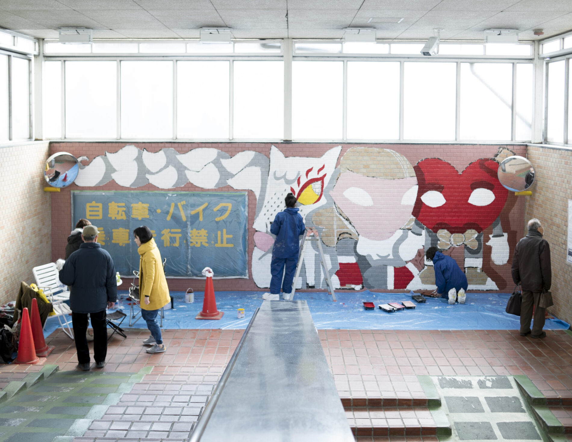 [応募受付中] 壁画作品のための『壁』募集中！