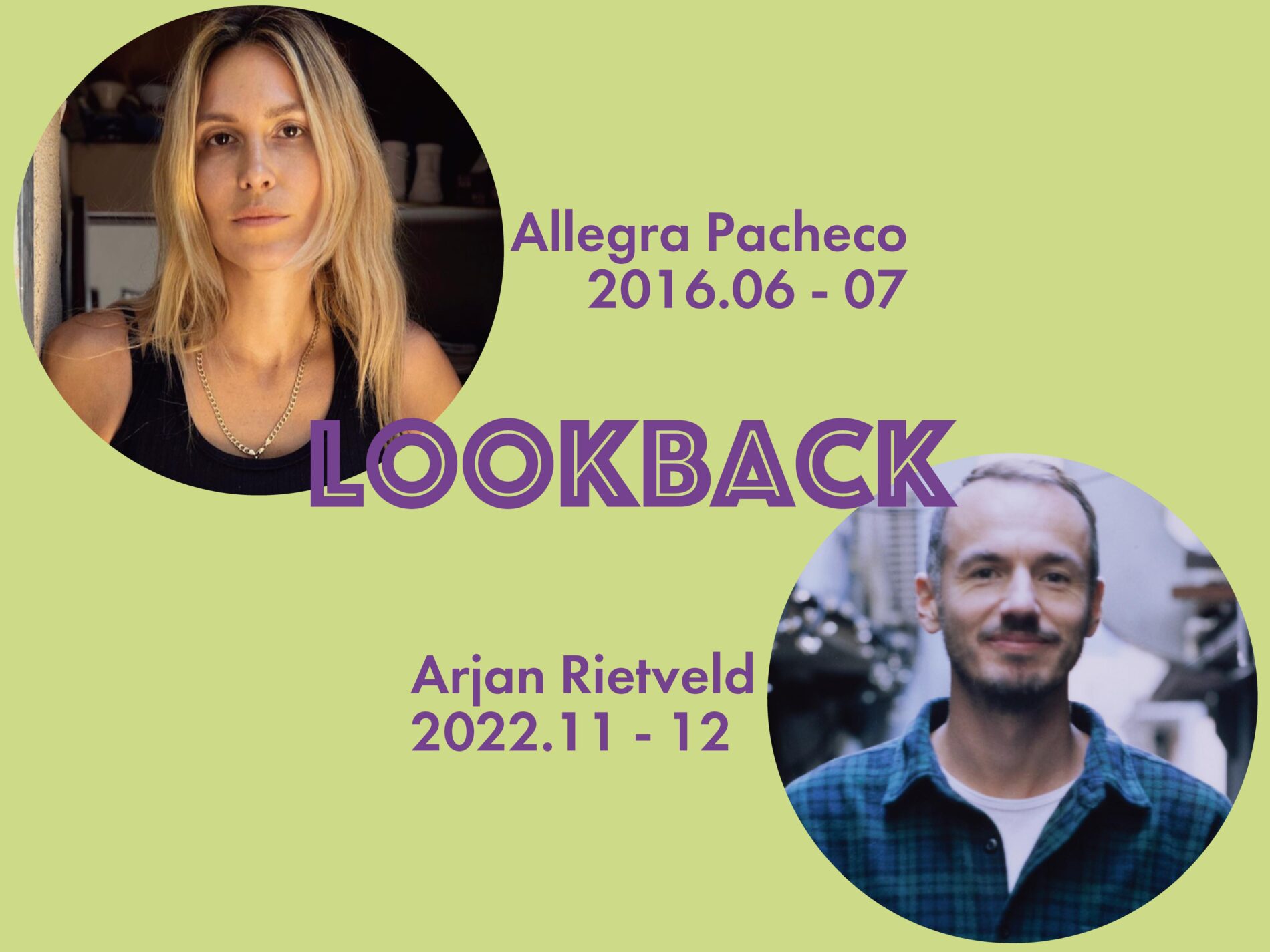 PARADISE LOOKBACK | Artists are coming back!